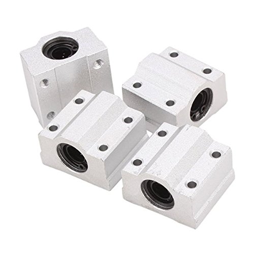 LEORX Lineartechnik Kugellager CNC Folie Buchse 4pcs(Silber) - 3