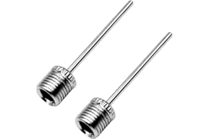 LICQIC Football Pump Needle, Ball Valve, Air Inflator Needle for Basketball, Soccer, Rugby, Volleyball