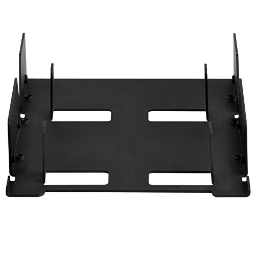 SilverStone SST-SDP08B-E – Einbaurahmen 3.5″ mit Halterung für 2x 2.5″ SSD/HDD, schwarz - 10