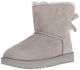 0 Ugg Australia Mujer Mini Bailey Bow II Suede Seal Botas 39 EU