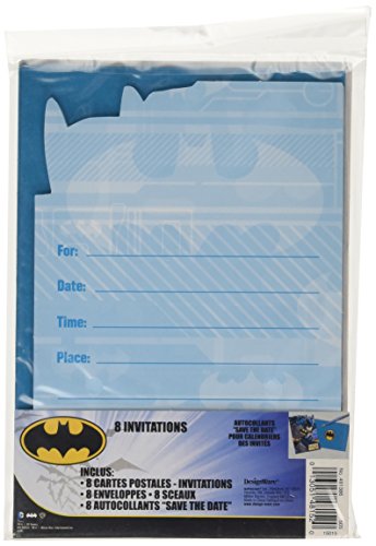 Amscan International Batman Einladungen und Umschläge - 2