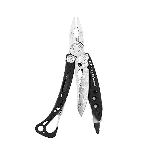 Preisvergleich Produktbild LEATHERMAN LT832422 Skeletool Damascus HERRAMIENTAS COMPACTAS, Schwarz, M