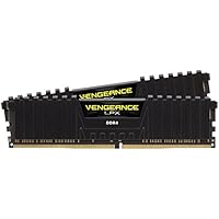 Corsair Vengeance LPX Memorie per Desktop a Elevate Prestazioni, 16 GB (2 X 8 GB), DDR4, 3000 MHz, C15 XMP 2.0, Nero