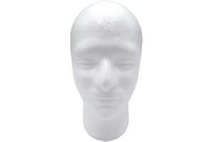 JUNERAIN Flocking Foam Maschio Display Manichino Testa Manichino Manichino Parrucca Stand Display Manichino Schiuma Uomo Cap Vendita Al Dettaglio Vetri Parrucchiere Modello Negozio Modello Occhiali Cappello