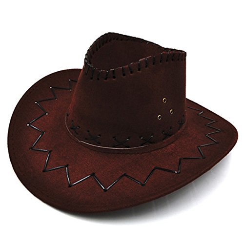 LUOEM Child Cowboy Hat for Birthday Festival Party Favor 6pcs
