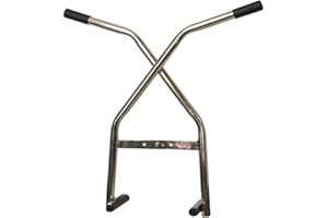 Faithfull FAIKERBL - Pinzas elevadoras de bordillos resistentes, rango de sujeción de 360 mm, capacidad de 100 kg, color plateado