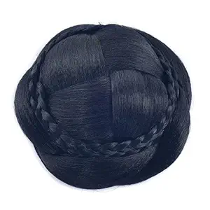 EPARTY 1P Bun Decoration Hair Extension Artificial Juda for Women and Girls