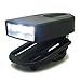 Produktbild BestCool Schwarz 3 LED Clip On-Licht, MINI Nachtfischen Mehrzweckgläser Drehen Sie Nach Oben und Unten LED Camping Taschenlampe Clip-Leuchten für Caps Hüte Clip über Wandern Camping Cap Hut Licht