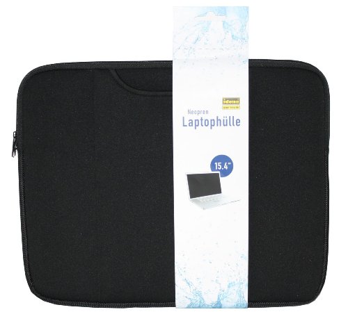 Preisvergleich Produktbild Idena 373175 Laptophülle für 15,4" schwarz