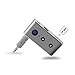 Price comparison product image Ocamo Wireless Bluetooth 4.2 Receiver Audio Adapter Hands Free Car Kit 3.5mm Aux Adapter Support TF Card for Wired Headphones and Home/Car Audio Stereo Music System