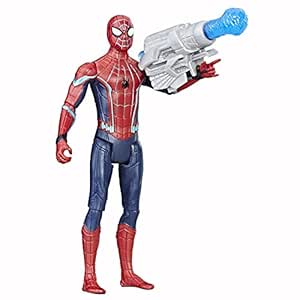 Buy Spiderman Homecoming Blue Tech Spiderman Figure, Red (5.11cm