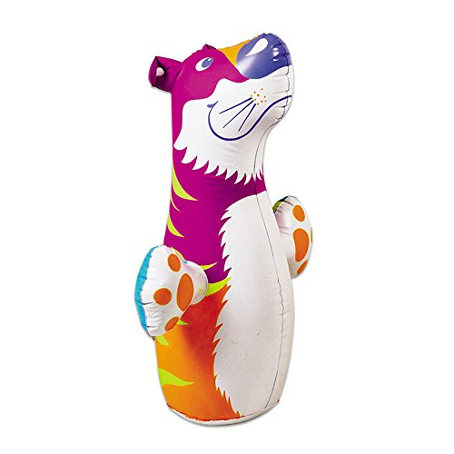 Intex Childrens Tiger Inflatable 3D Boxing Bop Punch Bags Indoor Outdoor Game