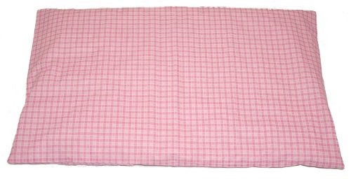 BABY'S COMFORT PILLOWCASE (AVAILABLE IN 15 COLOURS) (5. Checkered pink)
