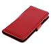 Produktbild Hochwertige KUNSTLEDERTASCHE im Bookstyle Design, Für Handy:Apple iPhone 6 (4.7 Zoll);Farbe:Rot