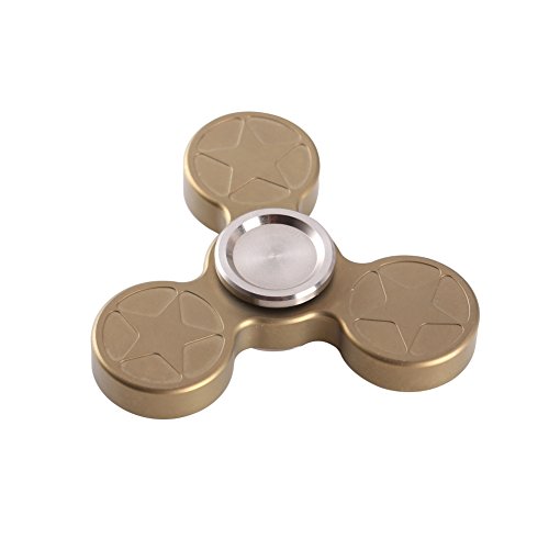 Amazmall Finger EDC Hand Spinner Titanium Alloy Ti Stress Relief Focus Toys with Hybrid Ceramic Bearing