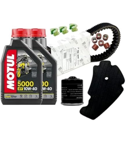 Kit Tagliando Completo Per Yamaha X-Max 400 2014-2018 - Olio Motore, Candela E Filtri - Foto 2