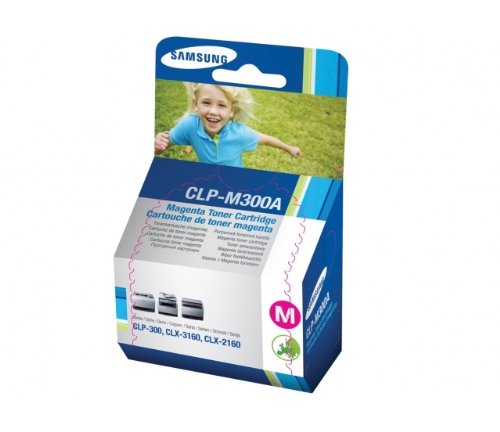 Samsung CLP-M300A/ELS Toner, 1.000 Seiten, magenta