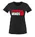 Produktbild Comedy Shirts - CRIMINAL MINDS - Damen T-Shirt - Schwarz/Weiss-Rot Gr. XXL