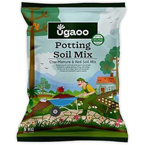 Ugaoo Organic Potting Garden Soil Mix for Plants Home Garden 5 Kg