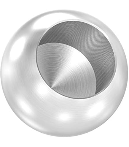 Edelstahl Kugel ø 25 Mm Mit 90° Bohrung ø 12,2 Mm – V2A, Für Industrie & Modellbau