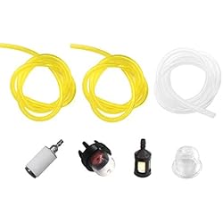 Aisen 3 x Tuyau de carburant/carburant Tuyau (chaque 30 cm) pour tronçonneuse Débroussailleuse Coupe-bordures Stihl Husqvarna partenaire McCulloch Echo avec filtre à carburant essence Pompe