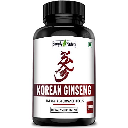 Simply Nutra Korean Ginseng for Energy and Stress 500mg - 100 Capsules RS.599 (54.00% Off) - Amazon Simply Nutra Korean Ginseng for Energy and Stress 500mg - 100 Capsules RS.599 (54.00% Off) - Amazon