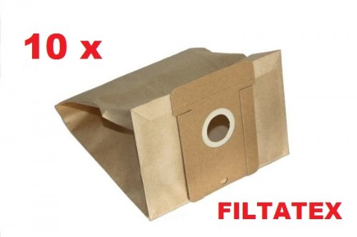 10 x bolsas de polvo (P/1mif) Filtatex para AEG vampyr 730 I/731 I/732 I/736 I/751 I/757 I
