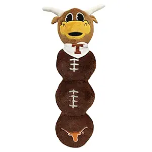 NCAA Texas Longhorns - Bevo The Longhorn Steer Mascot Toy Pets. Plush Dog Toy 5 Inner SQUEAKERS. 21