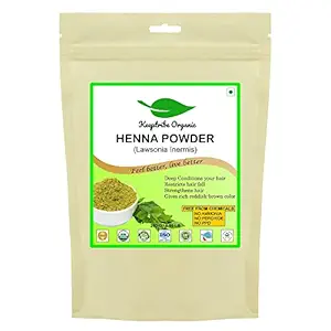 Keep Tribe Organic Henna/ Mehndi Powder| Dark Brown Hair Color, Conditioning, Hair Growth 250 Grams (Pack of 1)