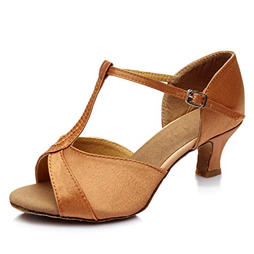 VASHCAME-Chaussures de Danse Latine Talons Hauts Sandales pour Femme