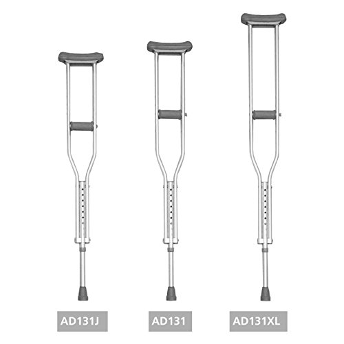 Ayudas dinamicas - (Par) muleta axilar , talla adulto