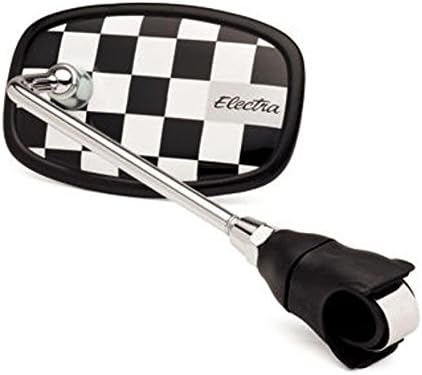 Electra Checkerboard Bicycle Mirror (Black)