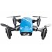 Produktbild S9 Mini Falttaschenflugzeug Mini Rc Hubschrauber Fernbedienung Hubschrauber-Radiofernsteuerungsflugzeug-faltbare RC Quadcopter-Taschen-Drohne Aircraft Foldable RC Quadcopter HKFV (Blau)