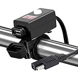 ✔ Tamaño del manillar universal: 3 inserciones de goma para manillar 7/8, 1, 1 1/4 "Universal Fit para Honda Yamaha Suzuki Kawasaki Harley UTV ATV Can-Am 4 Wheeler Polaris.