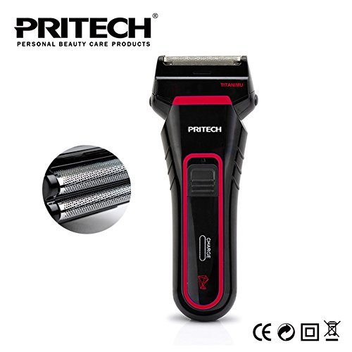 PRITECH Double Reciprocating Rechargeable shaver With Beard Trimmer Shaving Machine For Man Face Care Styling Tools