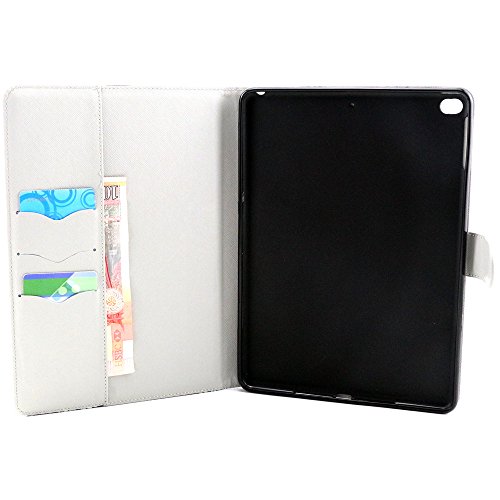 iPad Air Hülle, DEENOR PU Leder Abdeckung Stand Flip Schutzhülle Hülle für Apple iPad Air iPad 5. (Night tower) - 5