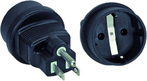 Netzadapter - USA Stecker auf Schutzkontakt Buchse.