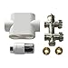 Produktbild SZ METALL Badheizkörper Durchgangsanschluss Universal, weiß 10 cm, weiß