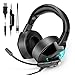 Produktbild VANWALK Gaming Headset mit Mikrofon, 3,5 mm Gaming Kopfhörer mit Kabel für PS4, Xbox One, PC, Konsole usw., LED-Licht und Unisex