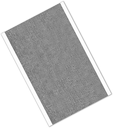 TapeCase 3311 2.83" x 6"-25 Silver Aluminium Foil/Rubber Adhesive Tape Converted from 3M 3311, 0.0036" Thick, 6" Length, 2.83" Width