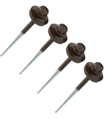 Viti TEK Autoperforanti Testa Esagonale Timco – Con Rondella EPDM – 12 Gauge 5.5mm