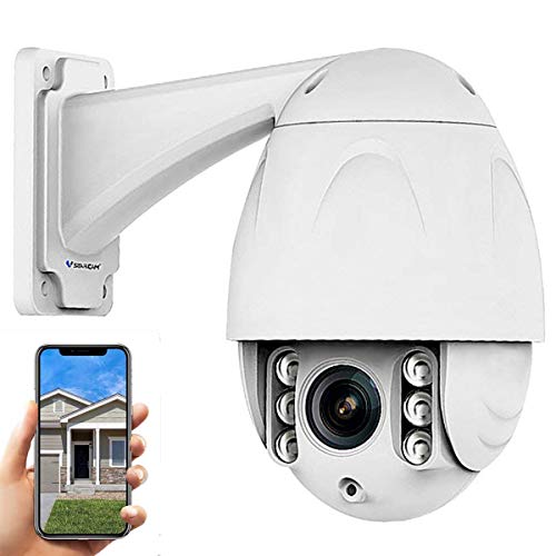 Vstarcam caméras dôme IP extérieure HD 1080p IP66 étanche résistant 30m de Vision Nocturne IR protéger y Compris la Carte 32G (C34S-X4)