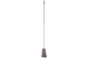 VIGAR Microfibre Mop with Red Fabric Stick, PP, 10 x 10 x 158 cm