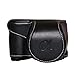 Produktbild kingko® Leder Kameratasche Case Cover Tasche für Sony A6000 A6300 NEX 6 (Schwarz)
