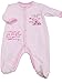BNWT premature clothes girls little bunny velour sleepsuit (8-12lb, white)