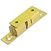 Produktbild sourcingmap® Haus Tür Riegel Doppelt Kugel Schnäpper 60mm Länge Gold Ton Messing Material de
