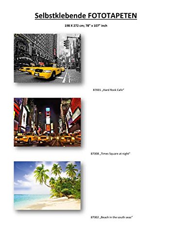 Regulär Preis 69,95 EUR! AKTION! BEGRENZTE STÜCKZAHLEN! 87002 Fototapete SELBSTKLEBEND Breite 272cm Höhe 198cm 8 Teile Beach in the South Seas wieder ablösbar Tapete Poster Wandposter Bildtapete photo mural wallmural Fotowand Leinwand Landschaft Wald Strand New York Skyline Stadt Städte Stein Weltkarte 3D Effekt Auto Blumen Berge Baum Disney Fenster Grün Blau gelb schwarz Holz Meer Natur Wasserfall Runa Universum Urwald Vintage XXL Art ablösen Ziegel Kinderzimmer Schlafzimmer Wohnzimmer Küche - 6