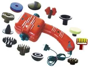 Acs Multi C 13 attachment Massager (Red, Black)