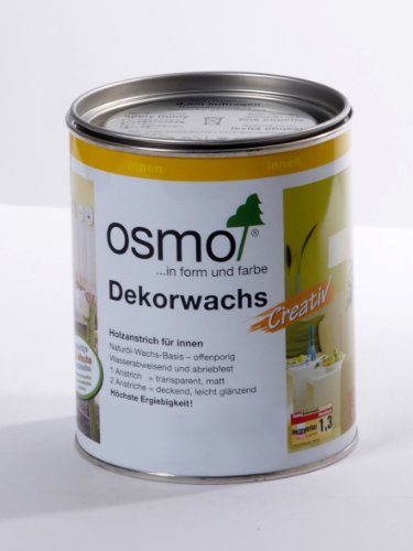 OSMO Dekorwachs Creativ 750ml Weiss Matt 3186