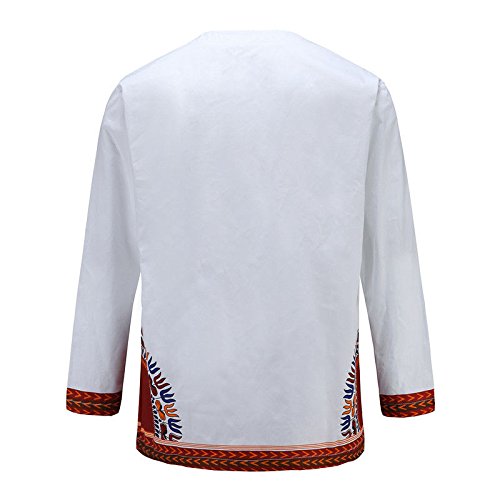 Dashiki Männer Hemd Afrikanischen Hippie – Vintage – Frauen Oben Haute Der Bluse - 2